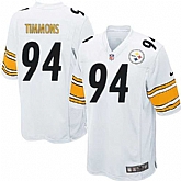 Nike Men & Women & Youth Steelers #94 Lawrence Timmons White Team Color Game Jersey,baseball caps,new era cap wholesale,wholesale hats